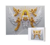 Jigsaw Puzzles for Adults 4000, Puzzle for Adults, Challenging Puzzle Educational Games, Puzzles Game for The Whole for Women, Gifts for Men, Home Decoration, Theme:（Jesus Angel) z-911