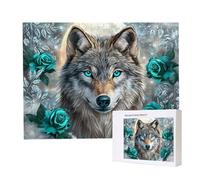Jigsaw Puzzles for Adults 4000, Puzzle for Adults, Challenging Puzzle Educational Games, Puzzles Game for The Whole for Women, Gifts for Men, Home Decoration, Theme:（Rose Wolf) z-571