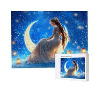 Jigsaw Puzzles for Adults 4000, Puzzle for Adults, Challenging Puzzle Educational Games, Puzzles Game for The Whole for Women, Gifts for Men, Home Decoration, Theme:（Moon Goddess) z-975
