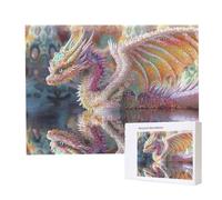 Jigsaw Puzzles for Adults 4000, Puzzle for Adults, Challenging Puzzle Educational Games, Puzzles Game for The Whole for Women, Gifts for Men, Home Decoration, Theme:（Dragon) z-527