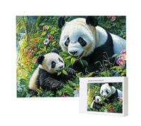 Jigsaw Puzzles for Adults 4000, Puzzle for Adults, Challenging Puzzle Educational Games, Puzzles Game for The Whole for Women, Gifts for Men, Home Decoration, Theme:（Jungle Panda) z-111