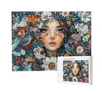 Jigsaw Puzzles for Adults 4000, Puzzle for Adults, Challenging Puzzle Educational Games, Puzzles Game for The Whole for Women, Gifts for Men, Home Decoration, Theme:（Bird Woman) z-617