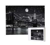 Jigsaw Puzzles for Adults 4000, Puzzle for Adults, Challenging Puzzle Educational Games, Puzzles Game for The Whole for Women, Gifts for Men, Home Decoration, Theme:（Brooklyn Bridge) z-55