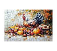Jigsaw Puzzles for Adults 4000, Retro Jigsaws 4000 Pieces for Adults, Impossible Jigsaws Puzzle Challenging Game for The Whole, Wooden Jigsaw Puzzles for Gifts for Women Men, Decor Theme:Chicken -1314