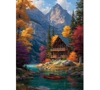 Jigsaw Puzzles for Adults 4000, Scenic Forest, Classic YHPGL0-249 | Challenging Puzzles, Games and Family Activities, for Home Wall Decoration, Great Gift Idea, Back Letters Hints/A-D Sections