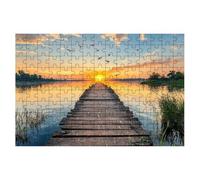 Jigsaw Puzzles for Adults 4000, Sunset Jigsaws 4000 Pieces for Adults, Impossible Jigsaws Puzzle Challenging Game for The Whole, Wooden Jigsaw Puzzles for Gifts for Women, Men, Decor, Theme:Pier -1658