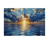 Jigsaw Puzzles for Adults 4000, Sunset Jigsaws 4000 Pieces for Adults, Impossible Wooden Ocean Jigsaw Puzzle for The Whole, Classic Challenging Puzzle Game for Decompression, Gifts for Women -2025
