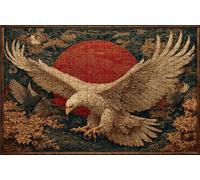 Jigsaw Puzzles for Adults 4000 Tree 4000 Piece Jigsaw Puzzles for Adults, Challenging Puzzle Educational Game for The Whole for Women Gifts for Men Wall Art Room Decor Eagle 56 x 36 In RXPT-2266
