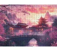 Jigsaw Puzzles for Adults 4000P, Large High Definition Puzzle Wooden, Relaxing Mind Game for Stress Relief, Creative Hobby, Room Wall Decor, Gifts for Men Women 55.7 x 34.4 inches Retro Palace f0-191