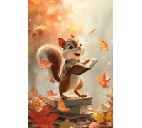 Jigsaw Puzzles for Adults 50, Falling Leaf Squirrel Puzzles for Adults, Challenging Puzzle Games, Difficult Puzzle 50 Pieces