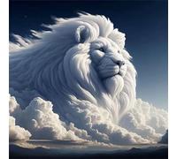 Jigsaw Puzzles for Adults 500, Abstract Animal Lion Puzzle for Adults, Memory Games, Logic Puzzles, Impossible Hard Challenge, Relaxation, Puzzle 500 Pieces