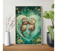 Jigsaw Puzzles for Adults 500 Animal Otter Puzzle Impossible Hard Difficult Challenging Puzzle for Adults 500 Piece Puzzle Games 20.5 x 15 inch