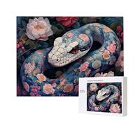 Jigsaw Puzzles for Adults 500 Animals Snakes, 500 Piece Jigsaw Puzzles for Adults, Educational Game Jigsaw Puzzle 20.8x14.8in Suitable for Decompression and Wall Decor, Puzzle Gifts x-143