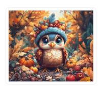 Jigsaw Puzzles for Adults 500, Autumn Owl Puzzle, Challenging Puzzles, Perfect for Relaxation, Creativity & Gift Giving 500 Piece Puzzle Games for Adults