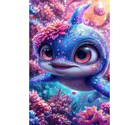 Jigsaw Puzzles for Adults 500, Cartoon Dolphin Puzzle, Challenging Puzzles, Perfect for Relaxation, Creativity & Gift Giving 500 Piece Puzzle Games for Adults