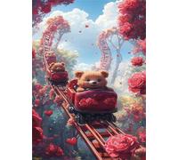 Jigsaw Puzzles for Adults 500 Challenging Puzzle Games Impossible Puzzle Animals Bears Roses Puzzles 500 Pieces