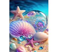 Jigsaw Puzzles for Adults 500 Challenging Puzzle Games Impossible Puzzle Beach Purple Starfish Puzzles 500 Pieces