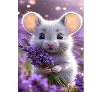 Jigsaw Puzzles for Adults 500 Challenging Puzzle Games Impossible Puzzle Lavender Hamster Puzzles 500 Pieces