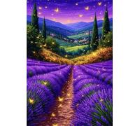 Jigsaw Puzzles for Adults 500 Challenging Puzzle Games Impossible Puzzle Lavender Landscape Puzzles 500 Pieces