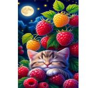 Jigsaw Puzzles for Adults 500 Challenging Puzzle Games Impossible Puzzle Moon Fruit Cat Puzzles 500 Pieces