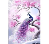 Jigsaw Puzzles for Adults 500 Challenging Puzzle Games Impossible Puzzle Peacock Flower Snow Puzzles 500 Pieces