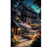 Jigsaw Puzzles for Adults 500, City Streets Puzzle, Challenging Puzzles, Perfect for Relaxation, Creativity & Gift Giving 500 Piece Puzzle Games for Adults