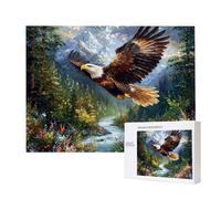Jigsaw Puzzles for Adults 500 Eagle Landscape, 500 Piece Jigsaw Puzzles for Adults, Educational Game Jigsaw Puzzle 20.8x14.8in Suitable for Decompression and Wall Decor, Puzzle Gifts x-455
