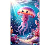 Jigsaw Puzzles for Adults 500, Jellyfish Puzzle, Challenging Puzzles, Perfect for Relaxation, Creativity & Gift Giving 500 Piece Puzzle Games for Adults
