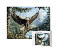 Jigsaw Puzzles for Adults 500 Landscape Eagle, 500 Piece Jigsaw Puzzles for Adults, Educational Game Jigsaw Puzzle 20.8x14.8in Suitable for Decompression and Wall Decor, Puzzle Gifts x-201