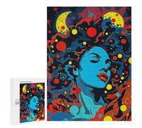 Jigsaw Puzzles for Adults 500 PCS Abstract Space Fantasy Jigsaws for Adults Relax Games Presents for Women Gifts for Friends And Family 500 PCS
