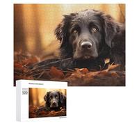 Jigsaw Puzzles for Adults 500 PCS Autumnal Canine Comfort Puzzle for Adults Relax Games Difficult Hard Gifts for Friends And Family 500 PCS