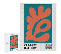 Jigsaw Puzzles for Adults 500 PCS Botanical Abstract Shape Puzzle For Teenagerss But Fun And Humorous Wishlist with Santa Claus Unique Birthday And Xmas Gifts 500 PCS