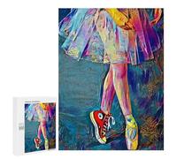 Jigsaw Puzzles for Adults 500 PCS Colorful Dance Shoes Puzzle for Adults Relax Games Difficult Hard Gifts for Friends And Family 500 PCS