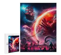 Jigsaw Puzzles for Adults 500 PCS Cosmic Life form Adult Puzzles Brain Teaser Game Presents for Women Gifts for Friends And Family 500 PCS