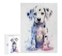 Jigsaw Puzzles for Adults 500 PCS Cute Baby Dalmatian Puppy Puzzle for Adults Hands-on Game Wall Decoration Fun Activities at Home 500 PCS