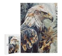Jigsaw Puzzles for Adults 500 PCS Eagle Abstract Adult Jigsaw Puzzle Relax Games Wall Decoration Gifts for Friends And Family 500 PCS
