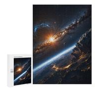 Jigsaw Puzzles for Adults 500 PCS Earth from Space Adult Puzzles Brain Teaser Game Presents for Women Gifts for Friends And Family 500 PCS