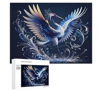 Jigsaw Puzzles for Adults 500 PCS Elegant Crane Artwork Puzzle for Adults Relax Games Difficult Hard Gifts for Friends And Family 500 PCS
