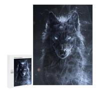 Jigsaw Puzzles for Adults 500 PCS Ethereal Wolf Adult Jigsaw Puzzle Relax Games Wall Decoration Gifts for Friends And Family 500 PCS