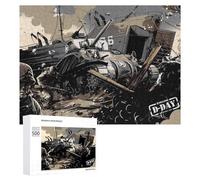 Jigsaw Puzzles for Adults 500 PCS Fury Storm Puzzle for Adults Hands-on Game Wall Decoration Fun Activities at Home 500 PCS