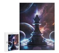 Jigsaw Puzzles for Adults 500 PCS Galactic Chess King Jigsaw Relaxing Games Analysis And Logic Unique Birthday And Xmas Gifts 500 PCS