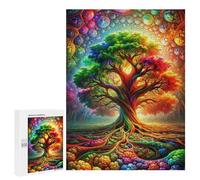 Jigsaw Puzzles for Adults 500 PCS Heart of Verdant Cosmos Adult Puzzles Brain Teaser Game Presents for Women Gifts for Friends And Family 500 PCS