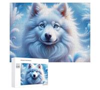 Jigsaw Puzzles for Adults 500 PCS Magical Arctic Wolf Spirit Jigsaw Relaxing Games Analysis And Logic Unique Birthday And Xmas Gifts 500 PCS