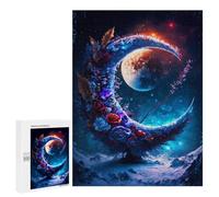 Jigsaw Puzzles for Adults 500 PCS Magical Celestial Garden Puzzle For Teenagerss But Fun And Humorous Wishlist with Santa Claus Unique Birthday And Xmas Gifts 500 PCS