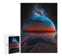 Jigsaw Puzzles for Adults 500 PCS Mystical Planet Reflection Adult Jigsaw Puzzle Relax Games Wall Decoration Gifts for Friends And Family 500 PCS