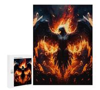 Jigsaw Puzzles for Adults 500 PCS Phoenix Rising Fire And Ashes Jigsaws for Adults Family Games Stress Reliever Birthday Present, Gifts, 500 PCS