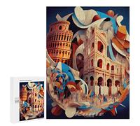 Jigsaw Puzzles for Adults 500 PCS Rome Colosseum 3 Adult Jigsaw Puzzle Relax Games Wall Decoration Gifts for Friends And Family 500 PCS