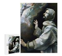 Jigsaw Puzzles for Adults 500 PCS Saint Francis by El Greco Adult Jigsaw Puzzle Relax Games Wall Decoration Gifts for Friends And Family 500 PCS