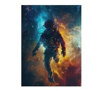 Jigsaw Puzzles for Adults 500 PCS Scuba Diver In Planets Jigsaw Puzzle Toy Wall Decor Analysis And Logic Challenging To Complete 500 PCS