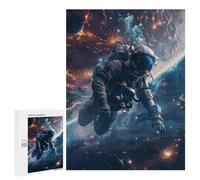 Jigsaw Puzzles for Adults 500 PCS Space Scuba Diver Adult Puzzles Brain Teaser Game Presents for Women Gifts for Friends And Family 500 PCS